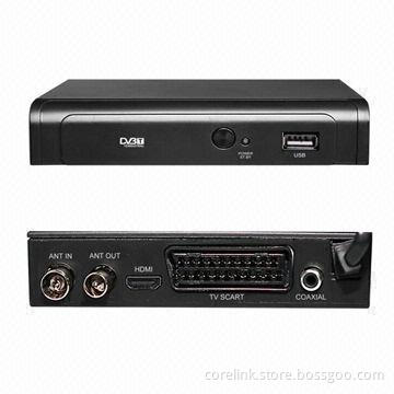 Mini HD MPEG4 SCART DVB-T Receiver with USB PVR + HDMI